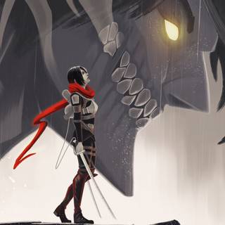 Attack On Titan season 4 phone wallpaper