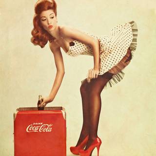 Pin up phone wallpaper