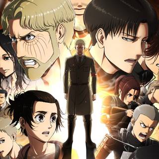 Attack On Titan season 4 phone wallpaper