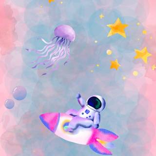 Aesthetic pastel phone wallpaper