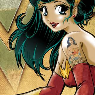 Pin up phone wallpaper