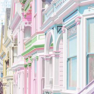 Aesthetic pastel phone wallpaper