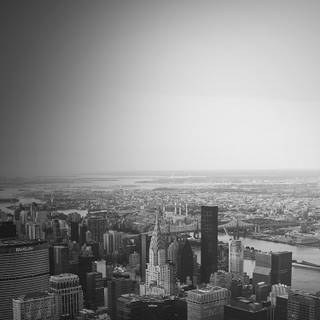 City skyline iPhone wallpaper