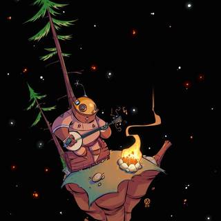 Outer Wilds phone wallpaper