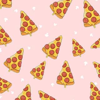 Pizza phone wallpaper