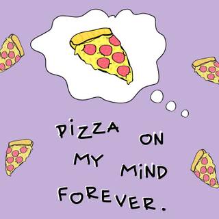 Pizza phone wallpaper