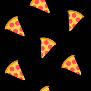 Pizza phone wallpaper