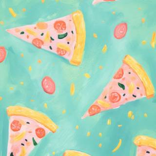 Pizza phone wallpaper