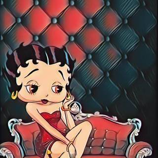 Betty Boop iPhone wallpaper