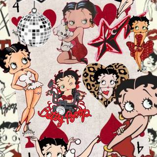Betty Boop iPhone wallpaper