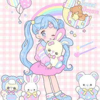 Kawaii aesthetic iPhone wallpaper