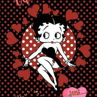 Betty Boop iPhone wallpaper