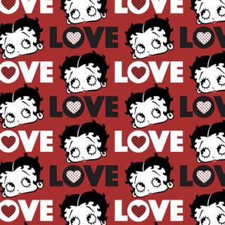 Betty Boop iPhone wallpaper