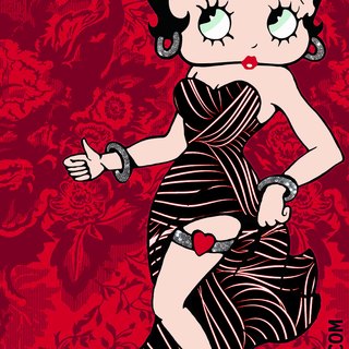 Betty Boop iPhone wallpaper