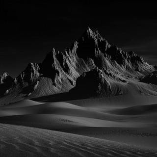 Dark landscape iPhone wallpaper