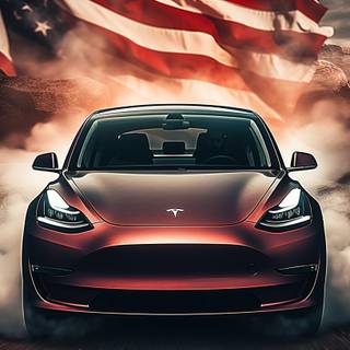 Tesla Model X iPhone wallpaper