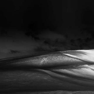 Dark landscape iPhone wallpaper