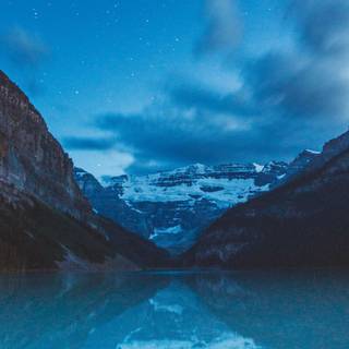 Dark landscape iPhone wallpaper