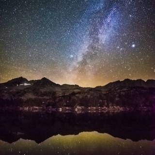 Dark landscape iPhone wallpaper