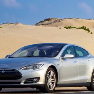 Tesla Model X iPhone wallpaper