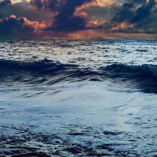 Dark landscape iPhone wallpaper