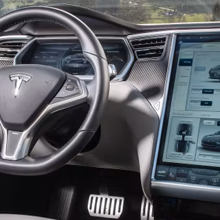 Tesla Model X iPhone wallpaper