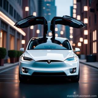 Tesla Model X 2025 wallpaper