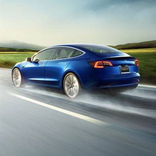 Tesla Model X iPhone wallpaper