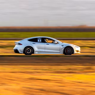 Tesla Model X iPhone wallpaper