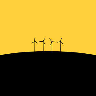 4k minimalist yellow wallpaper