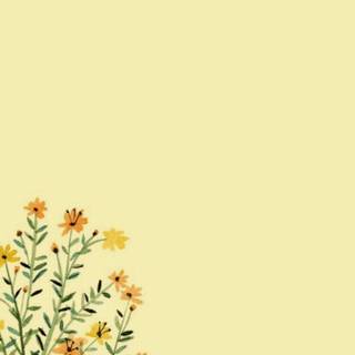 Aesthetic yellow phone wallpaper