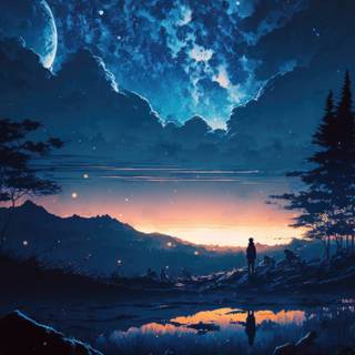 4k scenery art wallpaper