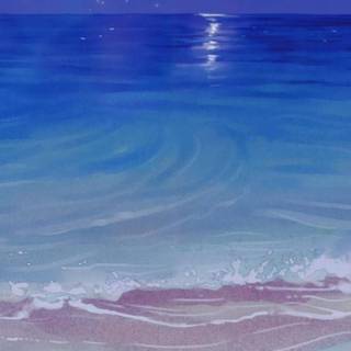 Anime moon phone wallpaper