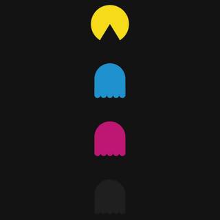 Pac Man iPhone wallpaper