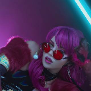 Gamer girl phone wallpaper