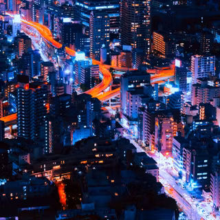 Tokyo night iPhone wallpaper