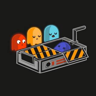 Pac Man iPhone wallpaper