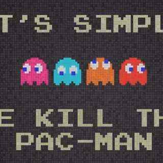 Pac Man iPhone wallpaper