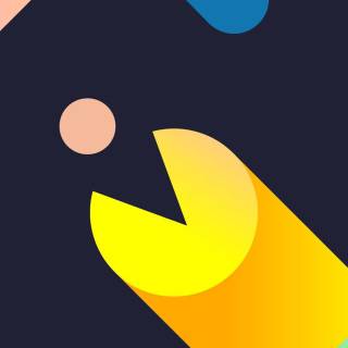 Pac Man iPhone wallpaper