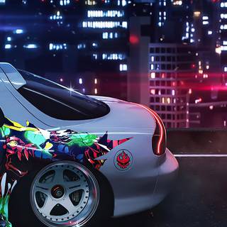 Tokyo night iPhone wallpaper