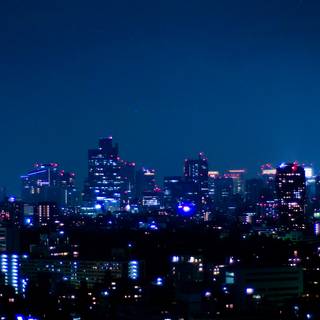 Tokyo night iPhone wallpaper
