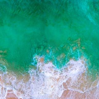 iPhone 12 beach wallpaper