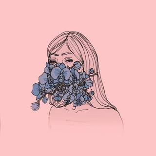 Sad aesthetic iPhone wallpaper