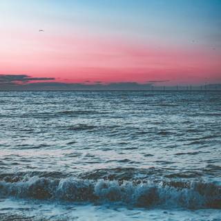 iPhone 12 beach wallpaper