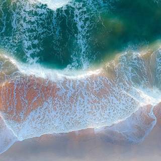 iPhone 12 beach wallpaper