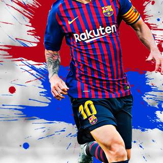 Leo Messi phone wallpaper