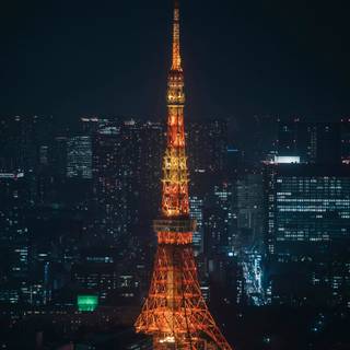 Tokyo night iPhone wallpaper