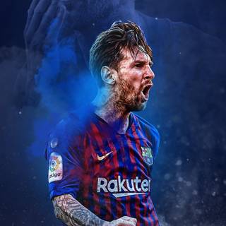 Leo Messi phone wallpaper
