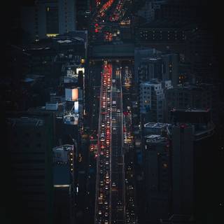 Tokyo night iPhone wallpaper