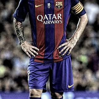 Leo Messi phone wallpaper